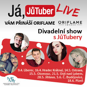 Já JůTuber Live na Ticketportal.cz