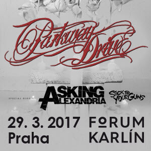 Parkway Drive 2017 na ticketportal.cz